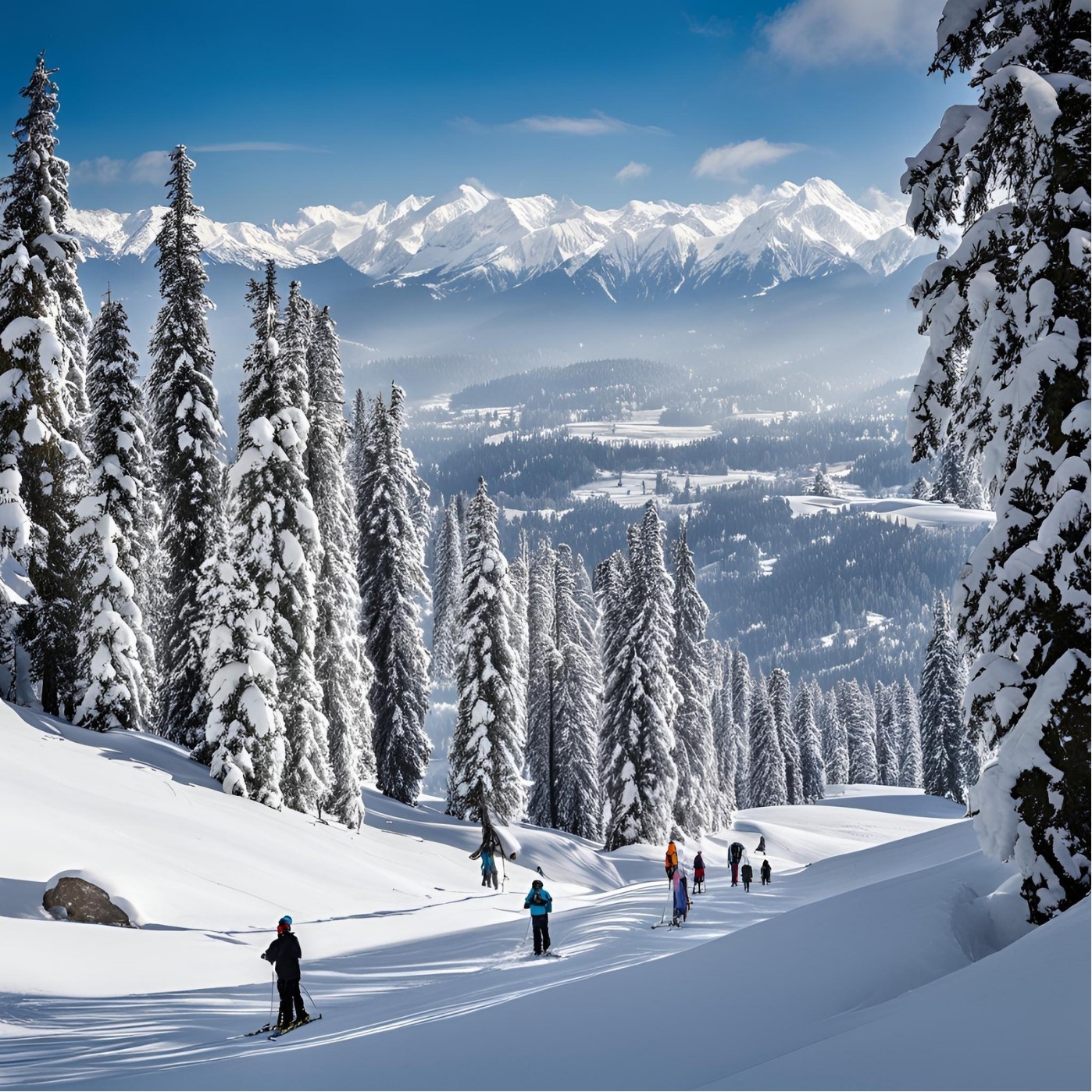 The Magical Snowfall of Gulmarg: A Winter Wonderland in Kashmir